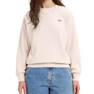 Levi's Crewneck Sweatshirt Baby Pink XS